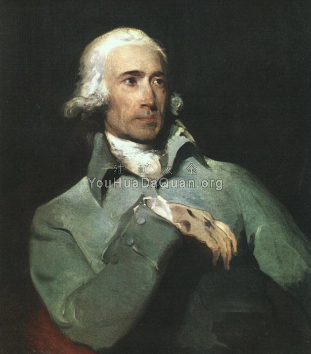 Portrait of William Lock - 托马斯·劳伦斯爵士